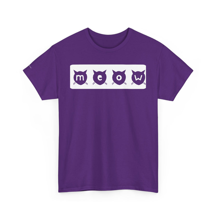 Playful Cat-Themed Unisex Heavy Cotton Tee, Funny Animal Shirt, Gift for Cat Lovers, Casual Wear, Perfect for Birthdays or Holidays