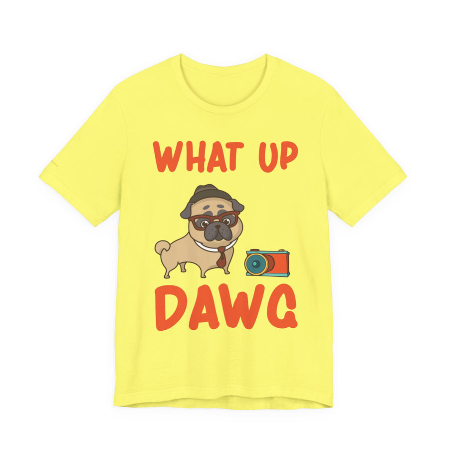 Pug Humor Tee, Cute Dog Shirt for Pet Lovers, Funny Gift for Dog Owners, Casual Wear for Animal Lovers, Pet Lover T-Shirt
