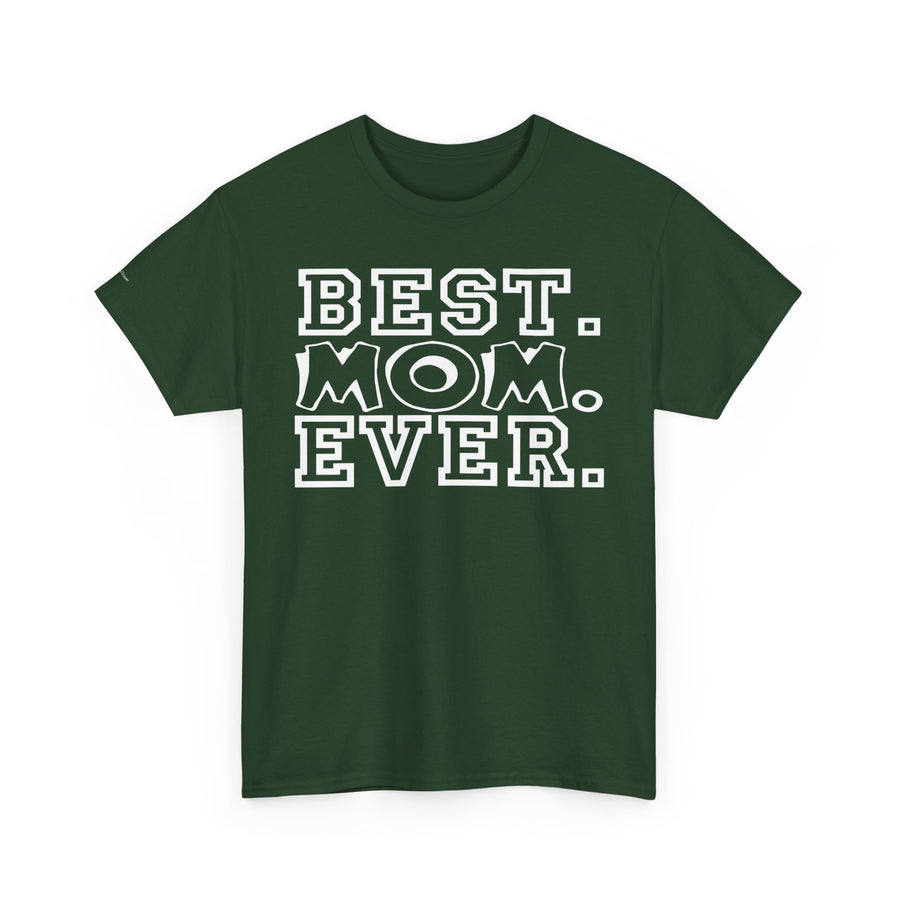 Best Mom Ever Unisex Cotton Tee, Perfect Gift for Mother's Day, Birthday Gift, Casual Wear, Comfy T-Shirt, Mother's Day Shirt