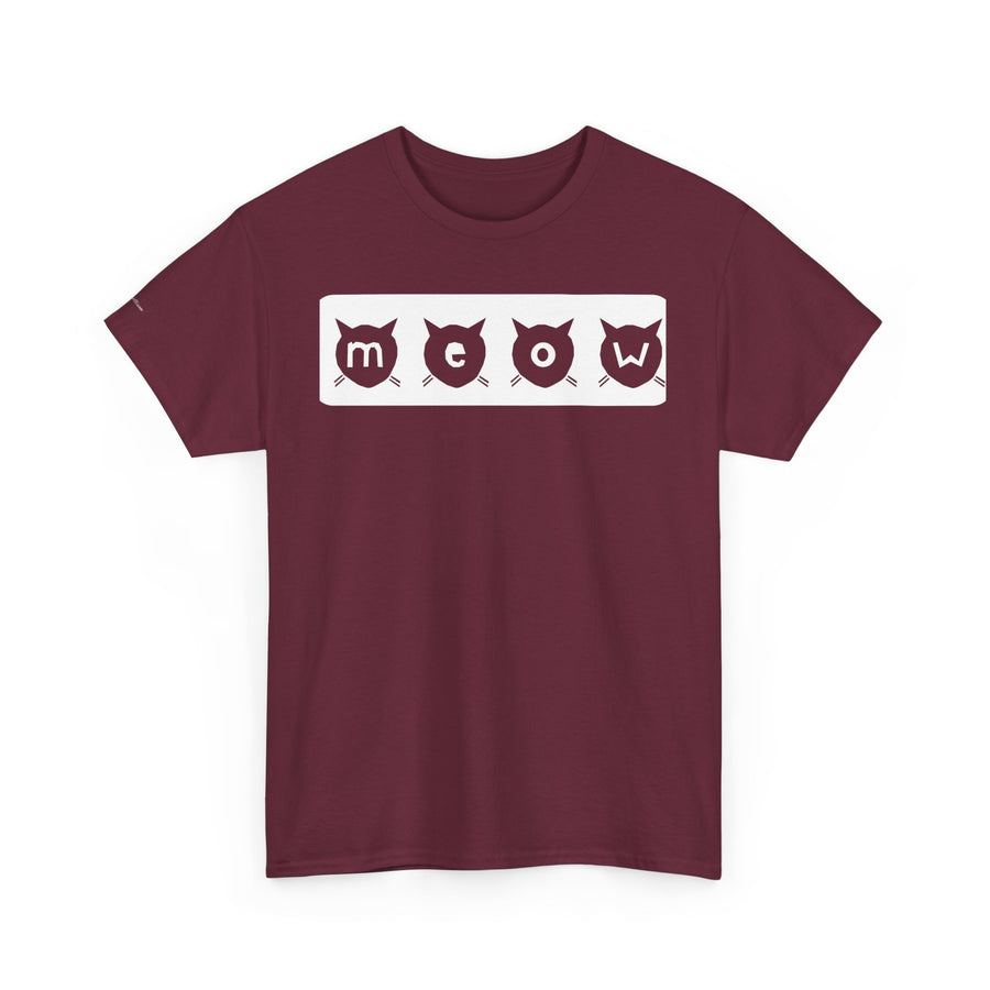 Playful Cat-Themed Unisex Heavy Cotton Tee, Funny Animal Shirt, Gift for Cat Lovers, Casual Wear, Perfect for Birthdays or Holidays