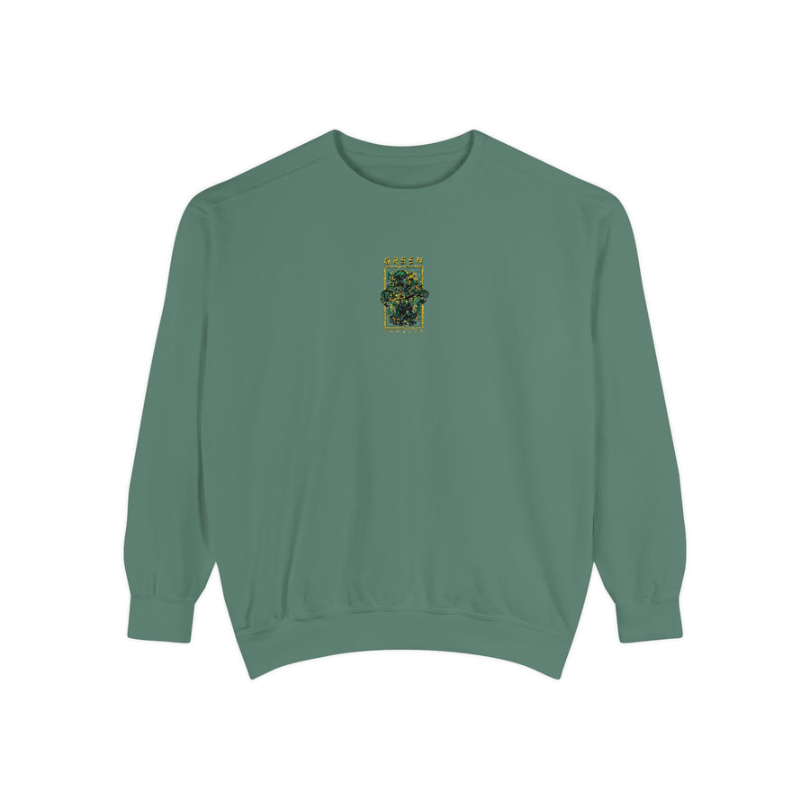 Garment-Dyed Sweatshirt with Nature-Inspired Print, Cozy Fashion for Gardening Enthusiasts, Perfect Gift for Plant Lovers, Ideal for [...]