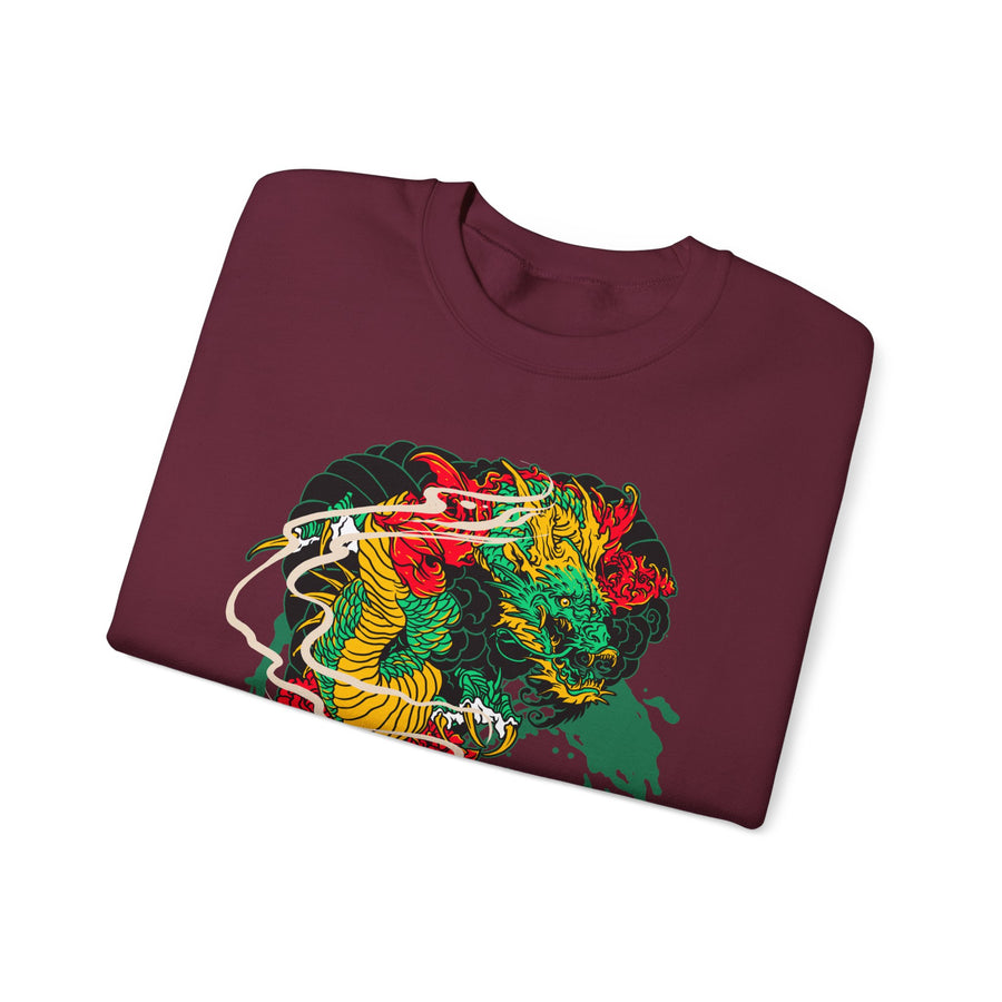 Vibrant Unisex Crewneck Sweatshirt with Unique Artwork, Cozy Gift for Art Lovers, Statement Apparel, Ideal for Casual Wear, Unisex Sweater