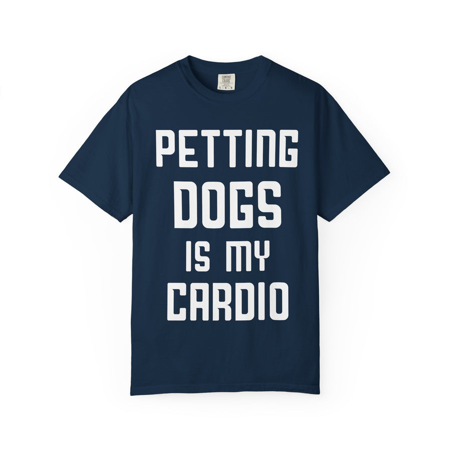 Pet Lover's Cardio T-Shirt - Dog Enthusiast Apparel, Gift for Dog Owners, Casual Wear, Fun Pet Sweatshirt, Unique Pet Lover Gift