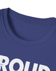 Black PROUD NEW DAD T-Shirt