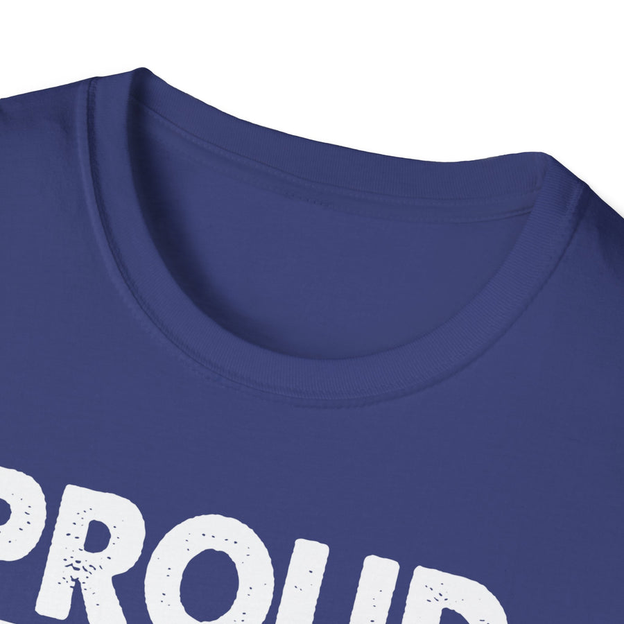 Black PROUD NEW DAD T-Shirt