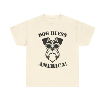 Dog Bless America Tee, Funny Dog Lover Shirt, Pet Owner Gift, Unisex Graphic Tee, Animal Lover Apparel, Casual Cotton T-Shirt
