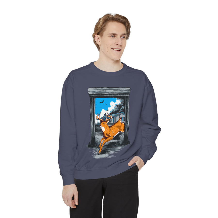 Unisex Adventure Sweatshirt - Cozy, Artistic Apparel for Nature Lovers, Perfect for Gifts, Birthdays, or Everyday Wear