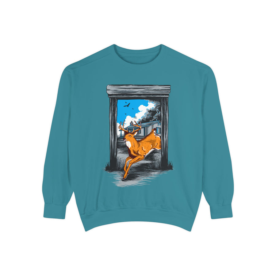 Unisex Adventure Sweatshirt - Cozy, Artistic Apparel for Nature Lovers, Perfect for Gifts, Birthdays, or Everyday Wear