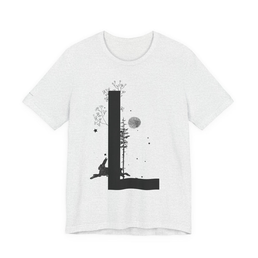 Artistic Letter L Tee for Creative Souls, Unisex Graphic Shirt, Comfortable Casual Wear, Perfect Gift for Art Lovers, Ideal for [...]