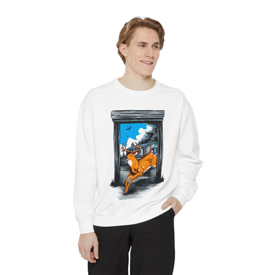 Unisex Adventure Sweatshirt - Cozy, Artistic Apparel for Nature Lovers, Perfect for Gifts, Birthdays, or Everyday Wear