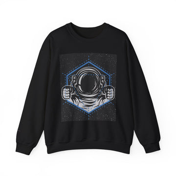 Cosmic Vibes Sweatshirt | Unisex Space Themed Crewneck | Perfect for Astronaut Lovers, Unique Gift, Casual Wear, Cozy Style