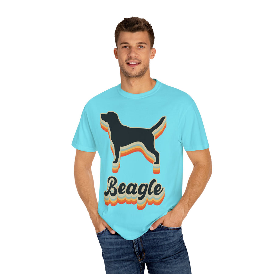 Retro Beagle Lover T-Shirt, Unisex Pet Lover Tee, Dog Themed Gift, Vintage Dog Graphic Shirt, Animal Enthusiast Apparel