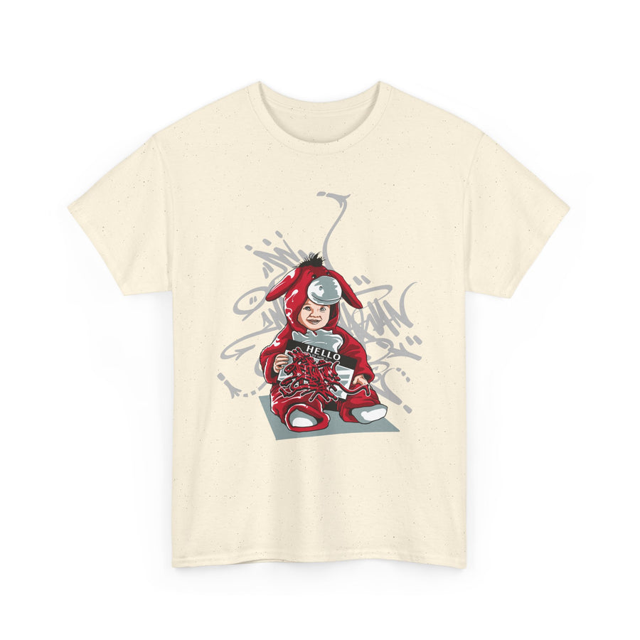 Urban Graffiti Unisex Tee, Stylish Cotton Tee, Streetwear T-Shirt, Trendy Graphic Tee, Casual Everyday Wear, Gift for Art Lovers
