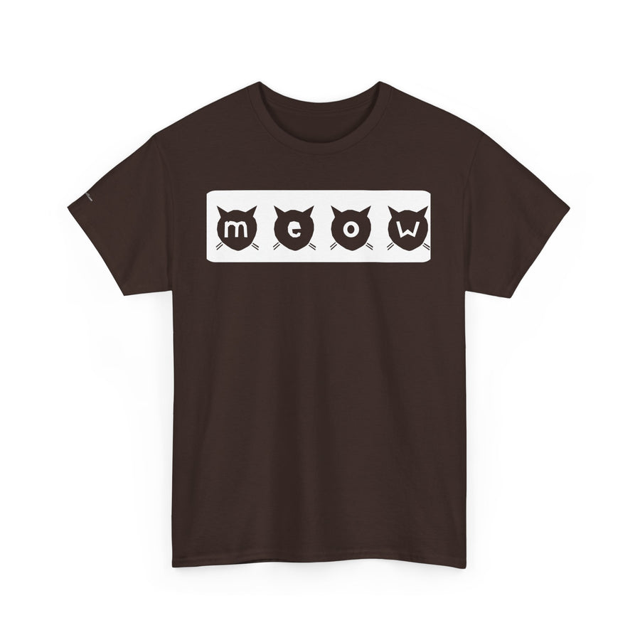 Playful Cat-Themed Unisex Heavy Cotton Tee, Funny Animal Shirt, Gift for Cat Lovers, Casual Wear, Perfect for Birthdays or Holidays