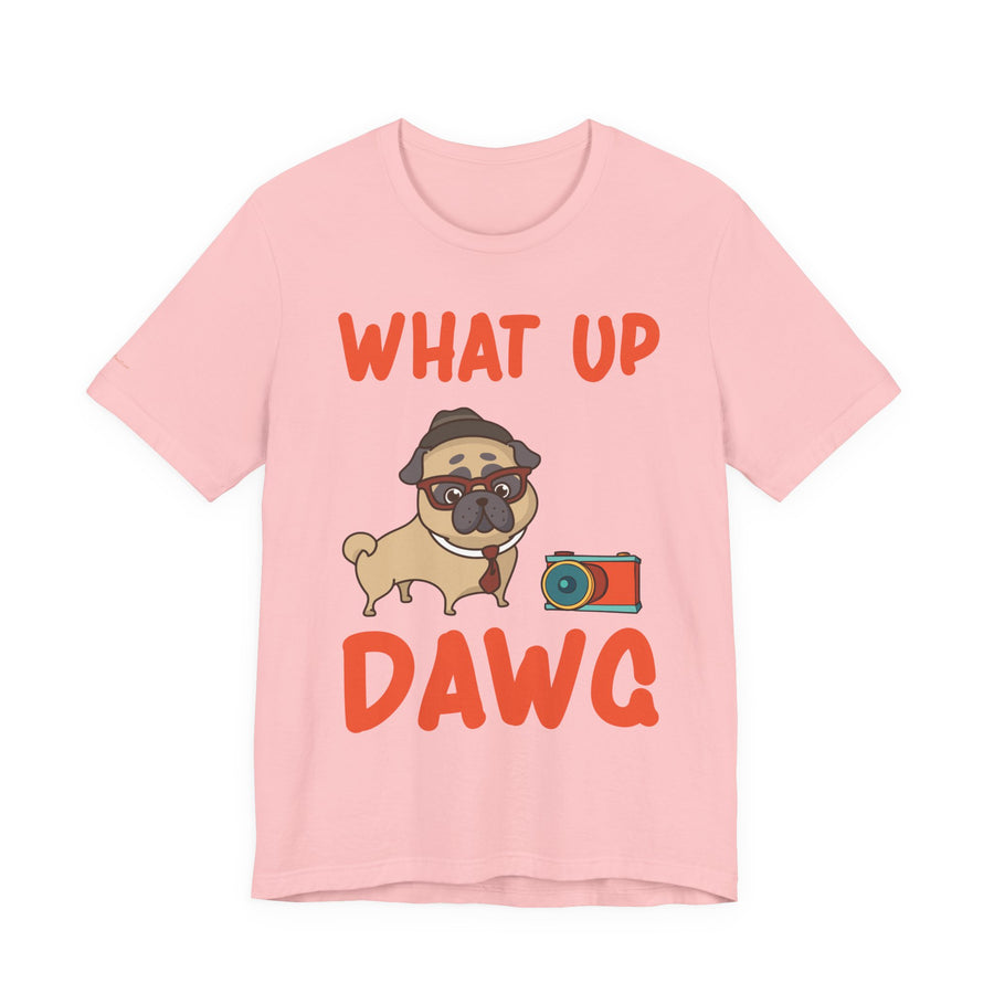 Pug Humor Tee, Cute Dog Shirt for Pet Lovers, Funny Gift for Dog Owners, Casual Wear for Animal Lovers, Pet Lover T-Shirt