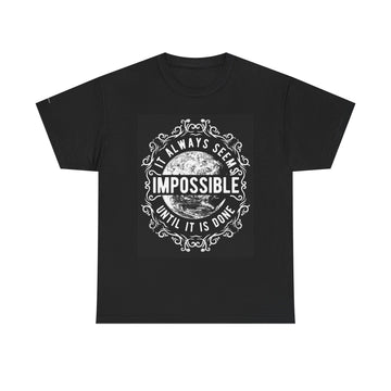 Inspirational Quote Tee, Motivational T-Shirt, Unisex Cotton Top, Graphic Tee for Everyday Wear, Gift for Dreamers