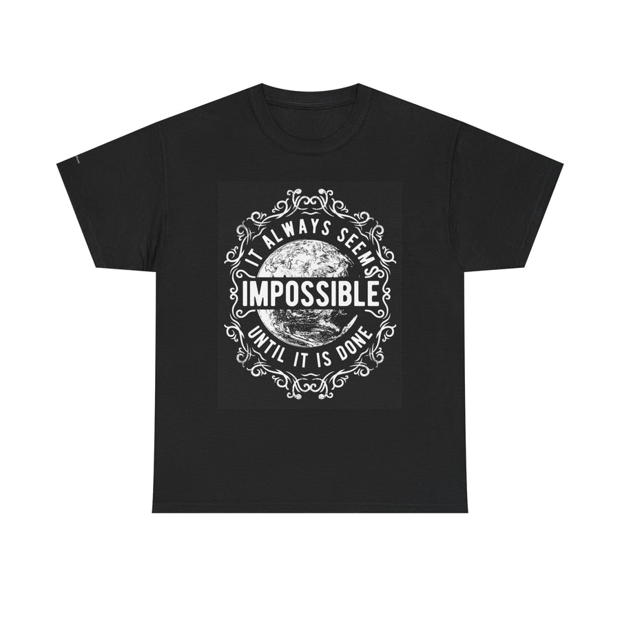 Inspirational Quote Tee, Motivational T-Shirt, Unisex Cotton Top, Graphic Tee for Everyday Wear, Gift for Dreamers