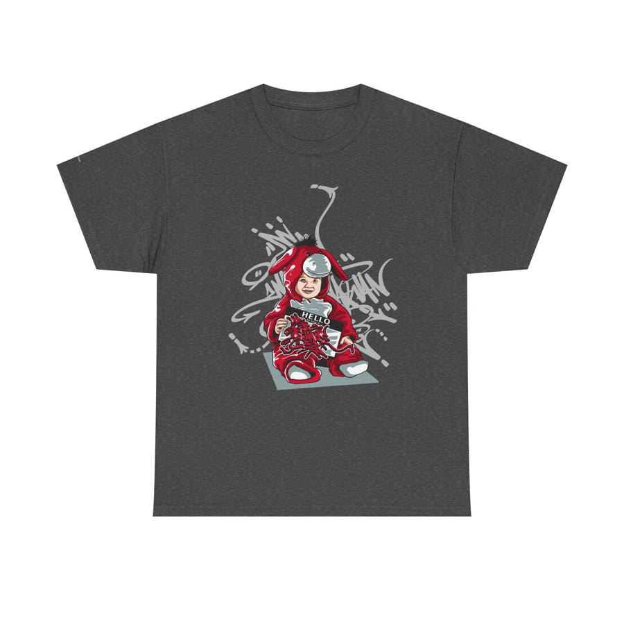 Urban Graffiti Unisex Tee, Stylish Cotton Tee, Streetwear T-Shirt, Trendy Graphic Tee, Casual Everyday Wear, Gift for Art Lovers