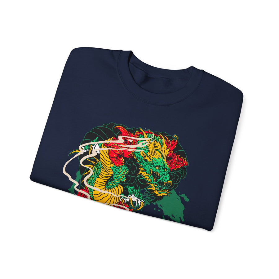 Vibrant Unisex Crewneck Sweatshirt with Unique Artwork, Cozy Gift for Art Lovers, Statement Apparel, Ideal for Casual Wear, Unisex Sweater