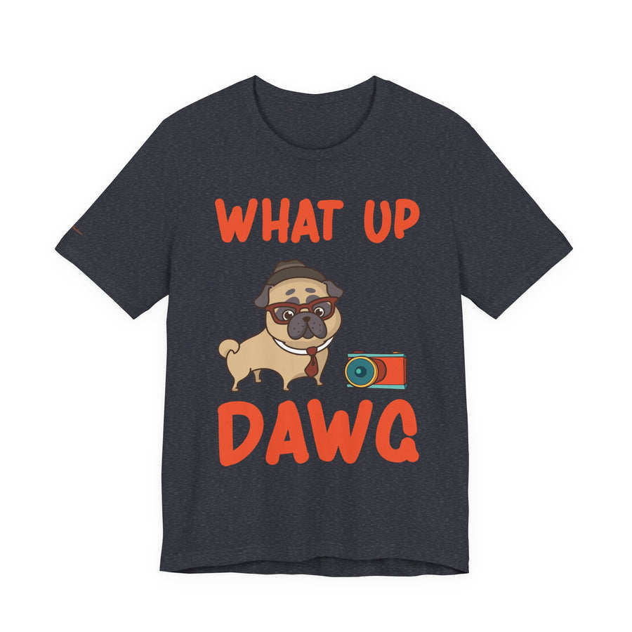 Pug Humor Tee, Cute Dog Shirt for Pet Lovers, Funny Gift for Dog Owners, Casual Wear for Animal Lovers, Pet Lover T-Shirt