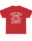 Aunt Announcement Unisex Heavy Cotton Tee, Pregnancy Reveal Shirt, Gift for New Aunts, Baby Shower Gift, Family Gathering Tee
