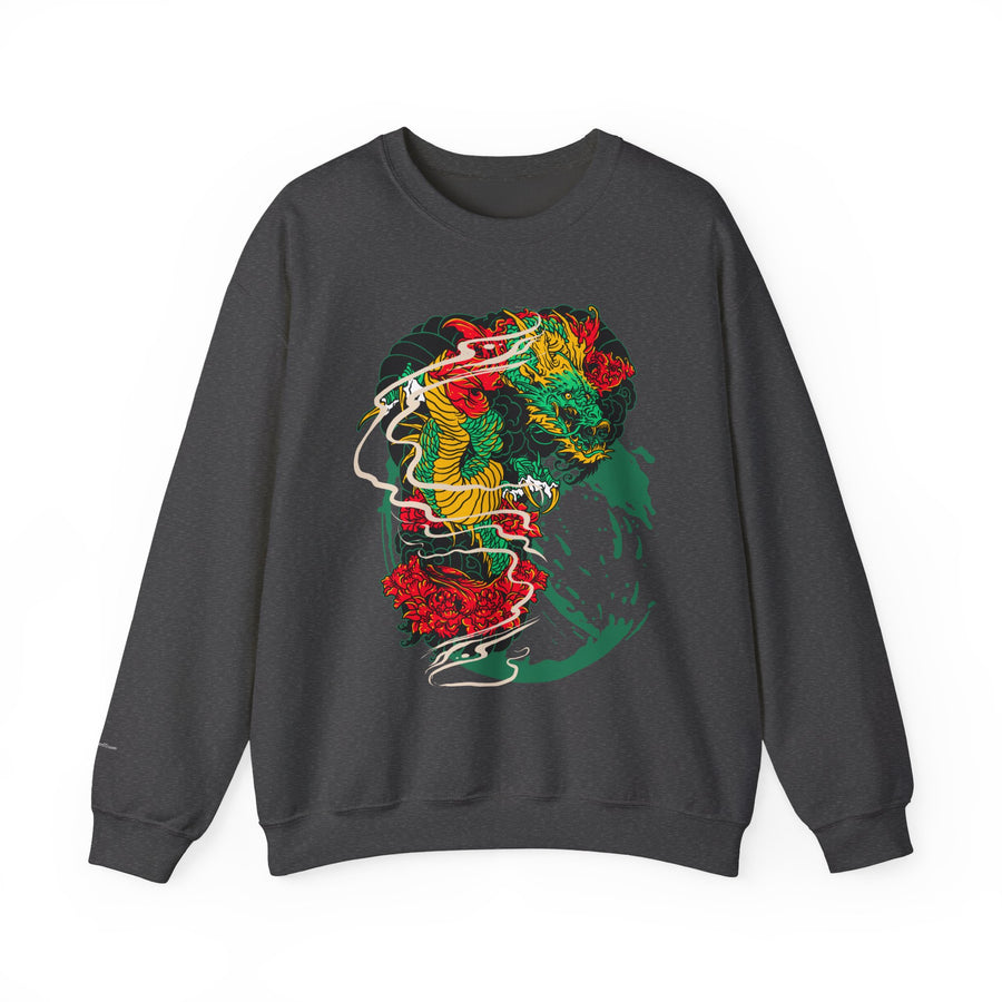 Vibrant Unisex Crewneck Sweatshirt with Unique Artwork, Cozy Gift for Art Lovers, Statement Apparel, Ideal for Casual Wear, Unisex Sweater