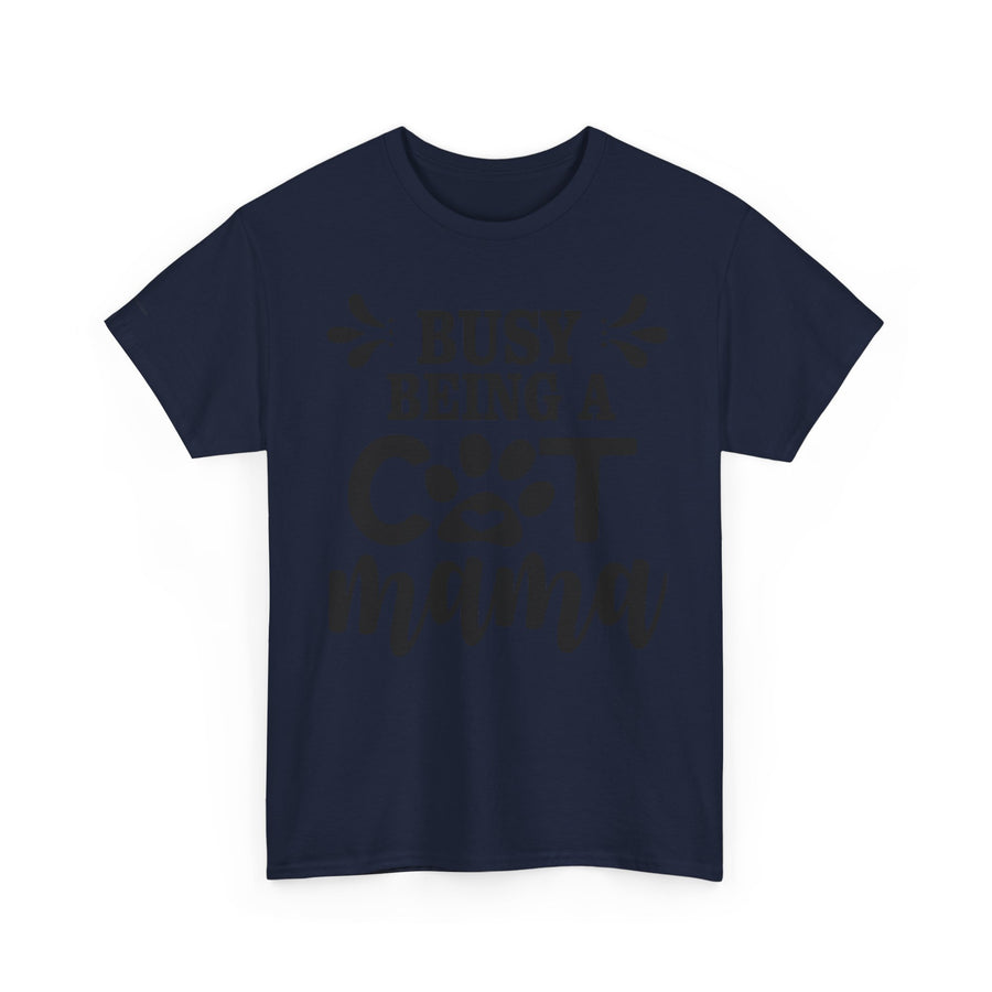 Busy Being a Cat Mama Unisex Heavy Cotton Tee, Cute Cat Lover Shirt, Gifts for Cat Moms, Pet Owner Apparel, Animal Lovers Tee, Unique [...]