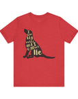 Dog Lover Graphic Tee - I Love Big Mutts, Unisex Shirt, Pet Gift, Casual Wear, Animal Lover Apparel, Birthday Gift