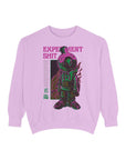 Garment-Dyed Sweatshirt - Street Art Inspired, Unisex, Cool Vibe, Perfect for Casual Wear, Gift for Art Lovers, Trendy Fashion Statement