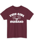 Unisex Heavy Cotton Tee, Casual Wear, Graphic Shirt, Gift for Friends, Everyday Essentials, Comfortable T-Shirt