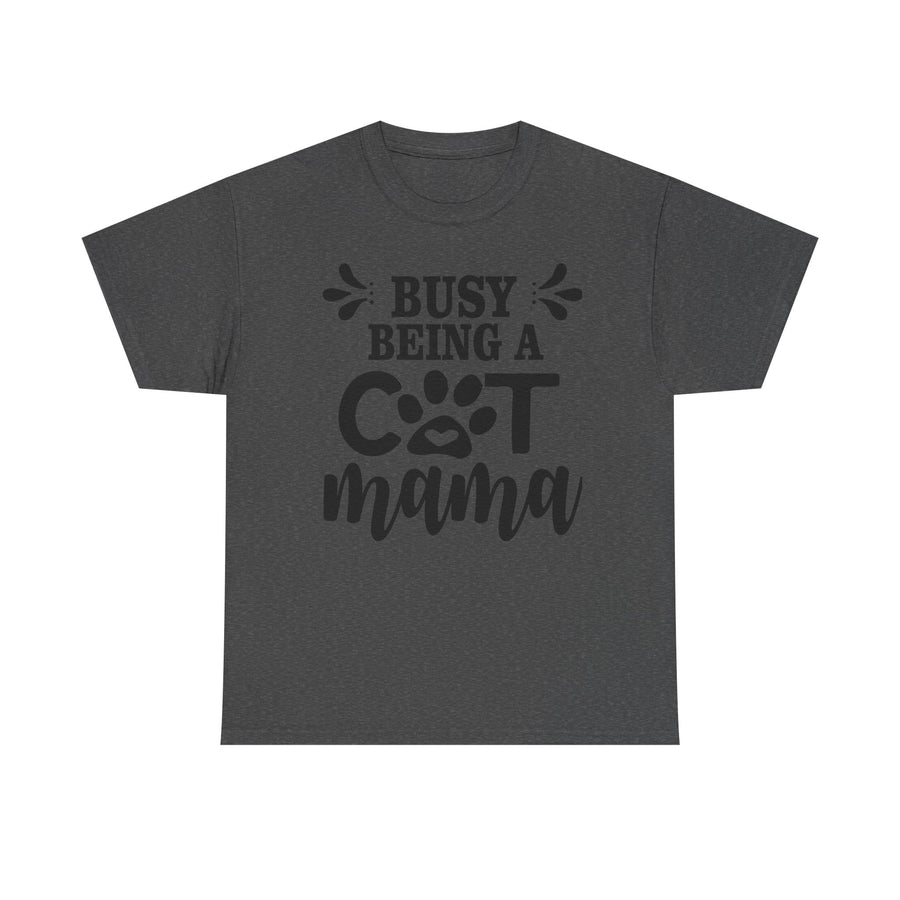 Busy Being a Cat Mama Unisex Heavy Cotton Tee, Cute Cat Lover Shirt, Gifts for Cat Moms, Pet Owner Apparel, Animal Lovers Tee, Unique [...]