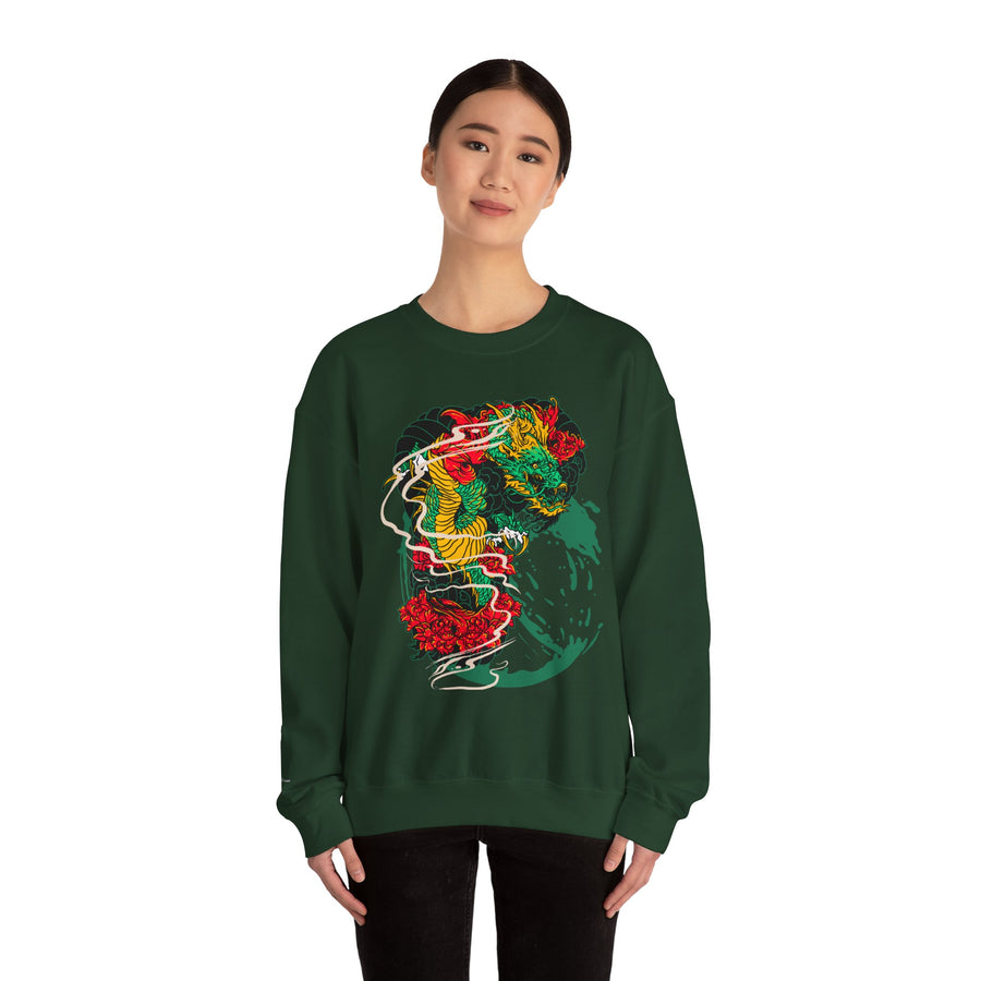 Vibrant Unisex Crewneck Sweatshirt with Unique Artwork, Cozy Gift for Art Lovers, Statement Apparel, Ideal for Casual Wear, Unisex Sweater