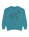 Pet Anatomy Sweatshirt, Unisex Cozy Top, Dog Lover Gift, Funny Animal Apparel, Casual Sweatshirt, Gift for Dog Owners