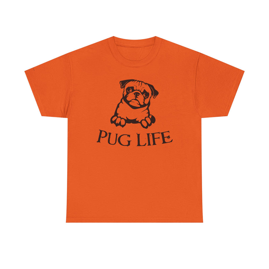 Pug Life Unisex Tee, Fun Pet Lover Shirt, Dog Mom Gift, Quirky Animal Graphic Tee, Casual Everyday Wear