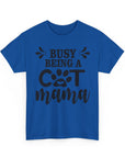 Busy Being a Cat Mama Unisex Heavy Cotton Tee, Cute Cat Lover Shirt, Gifts for Cat Moms, Pet Owner Apparel, Animal Lovers Tee, Unique [...]