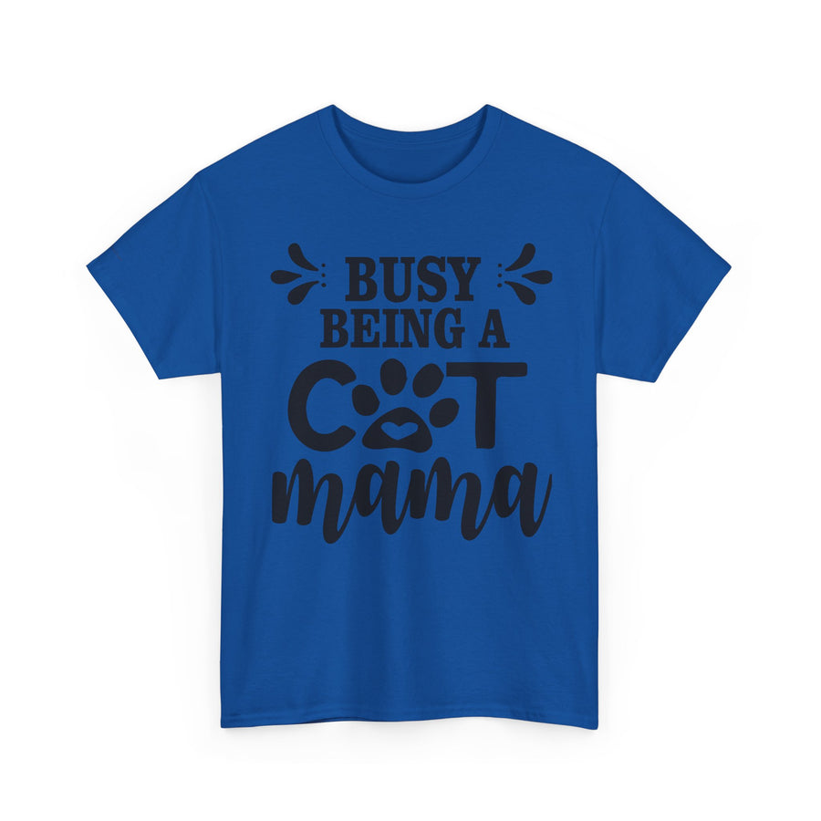 Busy Being a Cat Mama Unisex Heavy Cotton Tee, Cute Cat Lover Shirt, Gifts for Cat Moms, Pet Owner Apparel, Animal Lovers Tee, Unique [...]