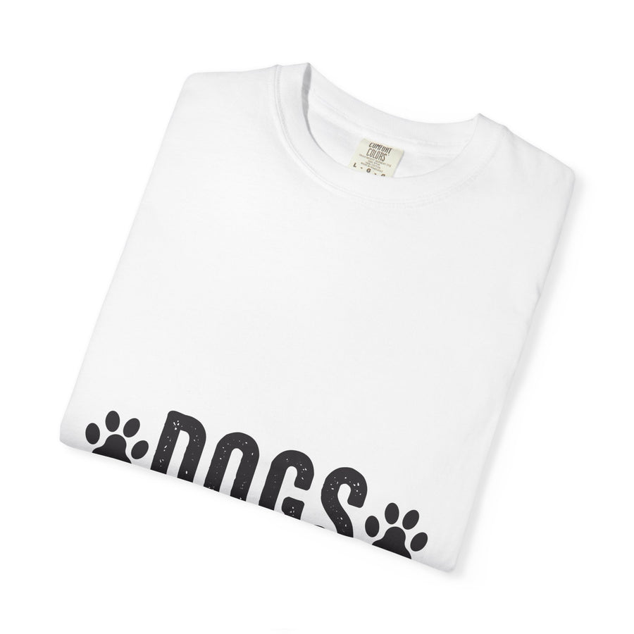 Cute Dog Lover T-Shirt, Pet Paw Print Tee, Unisex Casual Shirt, Gift for Dog Owners, Funny Dog Apparel, Everyday Wear
