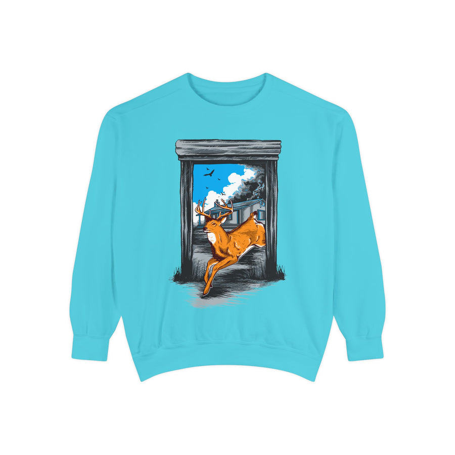Unisex Adventure Sweatshirt - Cozy, Artistic Apparel for Nature Lovers, Perfect for Gifts, Birthdays, or Everyday Wear