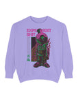 Garment-Dyed Sweatshirt - Street Art Inspired, Unisex, Cool Vibe, Perfect for Casual Wear, Gift for Art Lovers, Trendy Fashion Statement