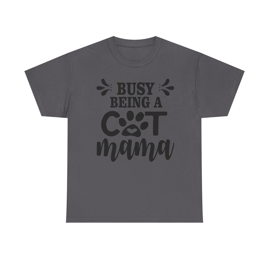 Busy Being a Cat Mama Unisex Heavy Cotton Tee, Cute Cat Lover Shirt, Gifts for Cat Moms, Pet Owner Apparel, Animal Lovers Tee, Unique [...]