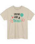 Young, Wild & Three Unisex Tee | Birthday Party Shirt, Kids Celebration Outfit, Fun Graphic Tee, Unisex Cotton T-Shirt, Playful [...]
