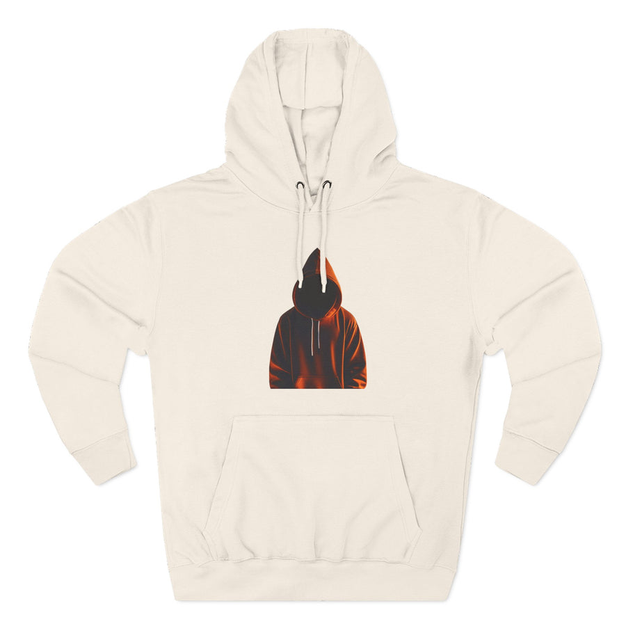 Cozy Three-Panel Fleece Hoodie for All Seasons, Unisex Graphic Sweatshirt, Casual Layering, Gifting for Friends & Family
