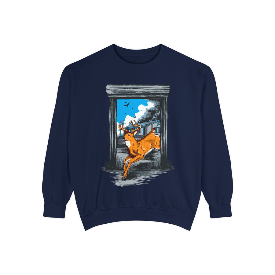 Unisex Adventure Sweatshirt - Cozy, Artistic Apparel for Nature Lovers, Perfect for Gifts, Birthdays, or Everyday Wear