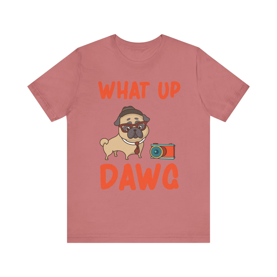 Pug Humor Tee, Cute Dog Shirt for Pet Lovers, Funny Gift for Dog Owners, Casual Wear for Animal Lovers, Pet Lover T-Shirt