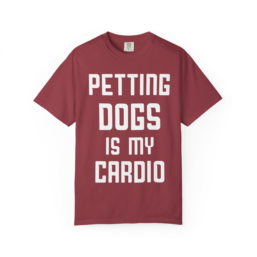 Pet Lover's Cardio T-Shirt - Dog Enthusiast Apparel, Gift for Dog Owners, Casual Wear, Fun Pet Sweatshirt, Unique Pet Lover Gift