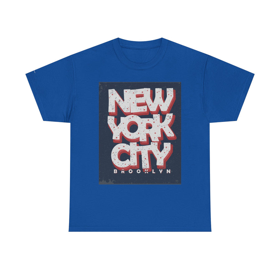 New York City Graphic Tee, Urban Streetwear, Gift for Travelers, Unisex Cotton T-Shirt, Casual Daily Wear