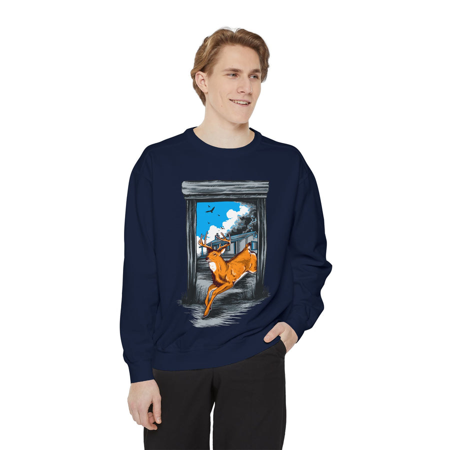 Unisex Adventure Sweatshirt - Cozy, Artistic Apparel for Nature Lovers, Perfect for Gifts, Birthdays, or Everyday Wear
