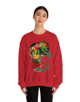 Vibrant Unisex Crewneck Sweatshirt with Unique Artwork, Cozy Gift for Art Lovers, Statement Apparel, Ideal for Casual Wear, Unisex Sweater