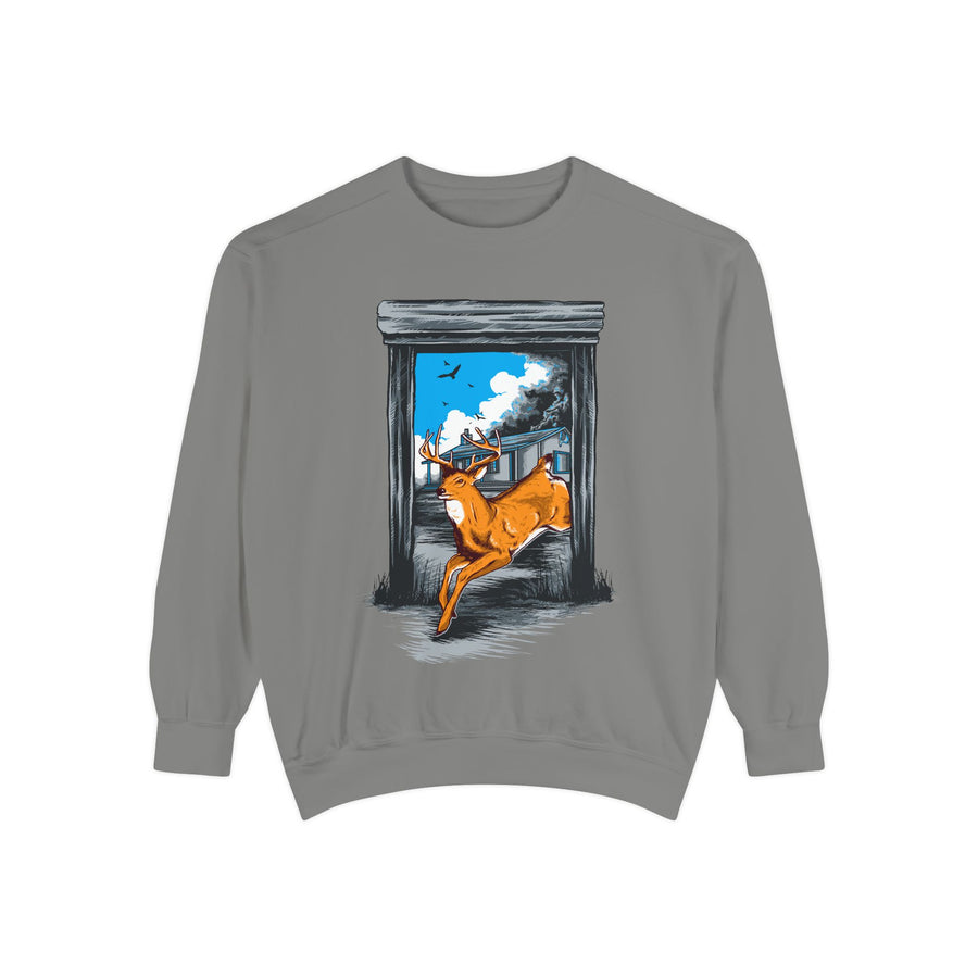 Unisex Adventure Sweatshirt - Cozy, Artistic Apparel for Nature Lovers, Perfect for Gifts, Birthdays, or Everyday Wear