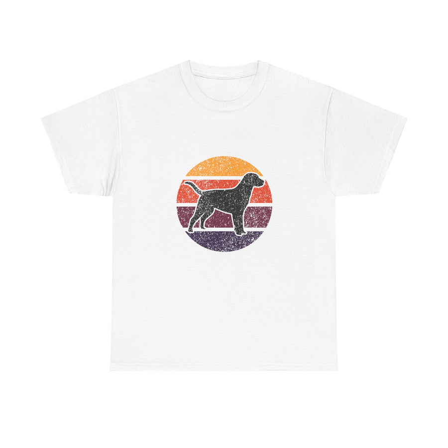 Retro Dog Lover Tee, Unisex Cotton T-Shirt, Gift for Dog Owners, Vintage Style Pet Apparel, Outdoor Adventure Shirt